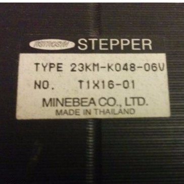 Çin NORITSU STEP MOTOR I0123063 MINEBEA 23KM-K048-06V T1X16-01 MINILAB Kullanılmış Tedarikçi