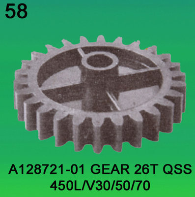 Çin A128721-01 DİŞLİ DİŞ-26 NORITSU qsf450L,V30,V50,V100 minilab İÇİN Tedarikçi