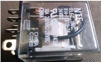 Çin R14101024 NORITSU MINILAB Yedek Parça NTE RÖLE R14-1010-24 24VDC 10AMP Tedarikçi