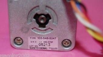 Çin FUJI FRONTIER 350 370 MINILAB Yedek Parça 118C889533 SANYO DENKI 103 546 5247 MOTOR Tedarikçi