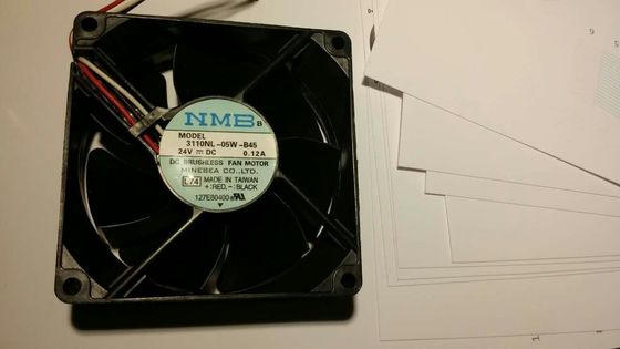 Çin F606 Elektrikli Fan A119S0043 119S0043 Fuji Frontier 500 550 570 Dijital Minilab Fotoğraf Yazıcısı yedek parçası için yedek soğutma fanı 24V 80×80×25mm Tedarikçi