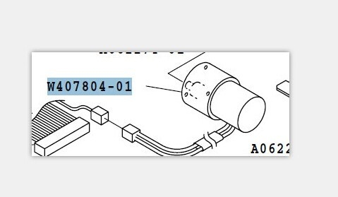 Çin W412667-01 Noritsu Minilab Yedek Parça Motor Ünitesi Tedarikçi