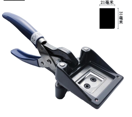 Çin Kolay Kullanım Pasaport Fotoğraf Kesici 21mm X 31mm, El Tipi Kesme Makinesi Tedarikçi