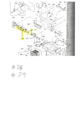 Fuji 232B Minilab Film İşlemci Parçası 334G03204 ve 322G03111 Tedarikçi