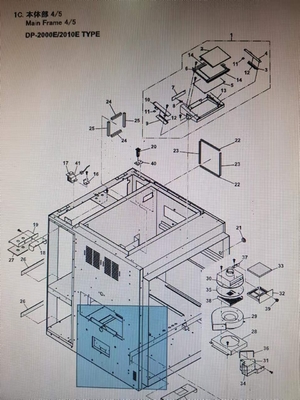 287071200 Konica Minilab Yedek Parça Kartı Kullanılmış Tedarikçi
