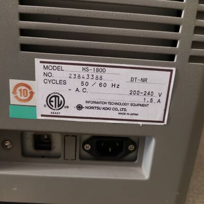 Kullanılmış Noritsu HS-1800 Dijital Minilab Yazıcı, Stand-Alone Sistem, 120AFC-II ve 135AFC-II Film Taşıyıcıları, EZ Controller ve Bilgisayar Ana Bilgisayarı ile Tedarikçi