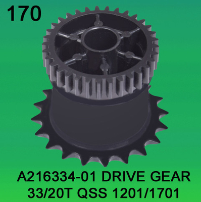 A216334-01 DRIVE GEAR TEETH-33/20 FOR NORITSU qss1201,1701 minilab Tedarikçi