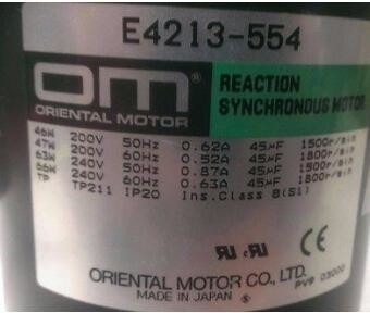 I041963 NORITSU Minilab Yedek Parça ORYANTAL MOTOR E4213 554 REAKSİYON SENKRON Tedarikçi