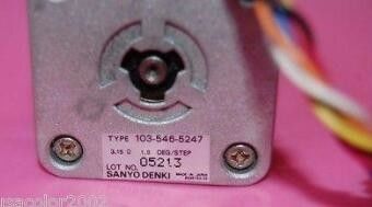 FUJI FRONTIER 350 370 MINILAB Yedek Parça 118C889533 SANYO DENKI 103 546 5247 MOTOR Tedarikçi