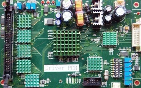 Doli Dl 0810 Dijital Doli Minilab Parçaları LCD Sürücü PCB Photolab için Yeşil Tedarikçi