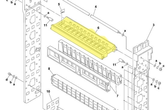 3850A2201B 3850 A2201 3850A2201 3850 A2201B Konica Minilab Buharlaşmayı Önleme Kapak Takma Tedarikçi
