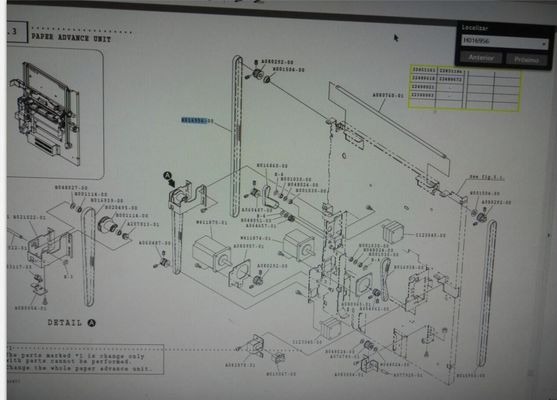 Noritsu QSS 3501 Minilab Yedek Parça KEMER H016956 H016956-00 Photolab için Tedarikçi