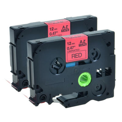 Uyumlu Brother Yazıcı Parçaları TZe-231 131 431 531 631 731 Tze P-Touch Beyaz Etiket Bant 12mm Tedarikçi