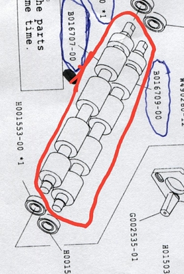 B016707 + B016709 Noritsu Minilab Silindir Kullanılmış Tedarikçi