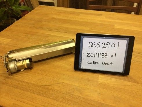 Z019188-01 Noritsu koki QSS29 serisi Minilab Yedek Parça için kesici ünitesi Tedarikçi