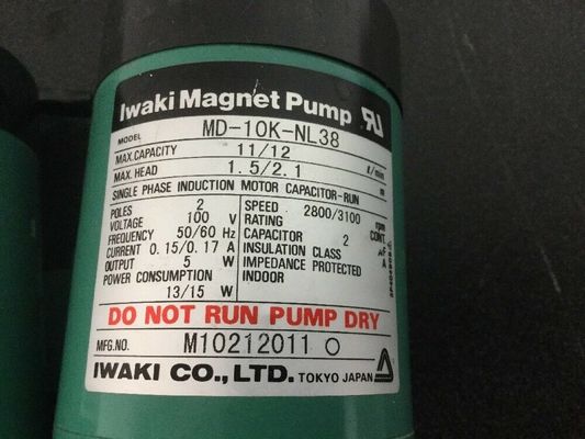 Fuji /Noritsu / Konica/ Agfa / Kreonite Minilab Yedek Parça Iwaki Devridaim Pompası MD-10k-NL38 Tedarikçi
