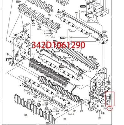 Frontier FUJI550/570 Minilab Yedek Parça Braketi 342D1061290 Tedarikçi